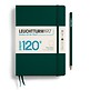 Libreta Medium (A5), Edition 120, Tapa dura, 203 Páginas numeradas, Forest Green, Liso