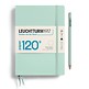 Libreta Medium (A5), Edition 120, Tapa dura, 203 Páginas numeradas, Mint Green, Liso