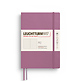 Libreta Medium (A5), Tapa blanca, 123 Páginas numeradas, Dusty Rose, Punteado