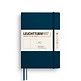 Libreta Medium (A5), Tapa blanca, 123 Páginas numeradas, Deep Sea, Liso