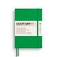Libreta Medium (A5), Tapa blanca, 123 Páginas numeradas, Spring Leaf, Rayado
