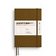 Libreta Medium (A5), Tapa blanca, 123 Páginas numeradas, Spice Brown, Liso