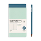 Jottbook (A6), 59 Páginas numeradas, Punteado, Mint Green &  Stone Blue, paquete doble