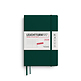Planificador Semanal Paperback (B6+) 2026, Forest Green, Alemán