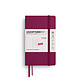 Agenda Semana Vista & Libreta  Pocket (A6) 2026, Port Red, Inglés