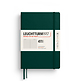 Libreta Medium (A5), Tapa dura, 411 páginas numeradas, Forest Green, Rayado