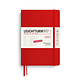 Agenda Semana Vista & Libreta  Punteado Medium (A5) 2027, Cherry, Alemán