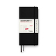 Agenda Semana Vista & Libreta Punteado Wallet (B6+ x A6) 2027, Negro, Inglés