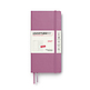 Agenda Semana Vista & Libreta Punteado Wallet (B6+ x A6) 2027, Dusty Rose, Inglés