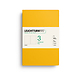 Jottbook pur (A5), 80 páginas numeradas, dotted, Sunflower, set de 3