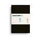 Jottbook pur (A5), 80 páginas numeradas, dotted, Negro, set de 3
