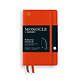 Libreta A6 Monocle, Softcover, 128 páginas numeradas, Mandarin, punteado